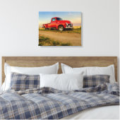 Chevy Pickup 1954 Canvas Afdruk (Insitu (Slaapkamer))