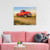 Chevy Pickup 1954 Canvas Afdruk (Insitu (Woonkamer))
