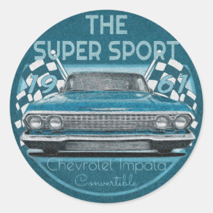 Chevy Ronde Sticker