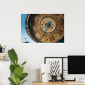 Chevy Speedometer Poster (Thuiskantoor)