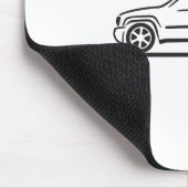 Chevy Trailblazer SS 2009 Muismat (Hoek)