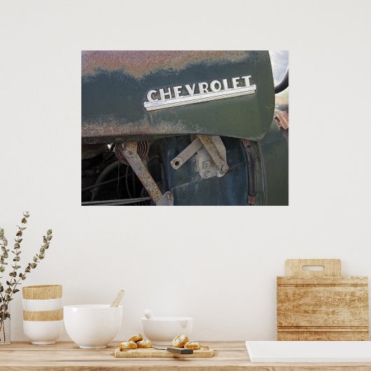 CHEVY TRUCK 1950 POSTER (Keuken)