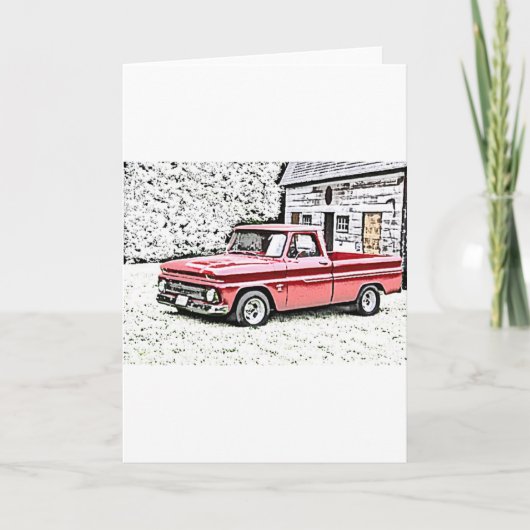 Chevy Truck Kaart (Voorkant)