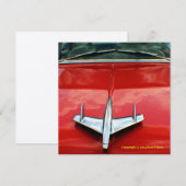 Chevy-uitnodiging 1955 kaart (Voorkant / Achterkant)