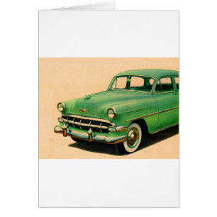 Chevy vert des années 1950