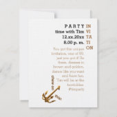 Chew sur cette invitation Hook (Dos)
