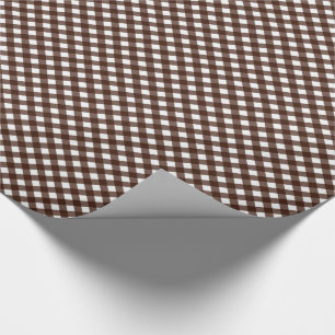 CHEX 13 DARK BROWN-GIFT WRAPPING PAPIER