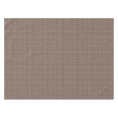 CHEX 13-DARK BROWN-KATOENTABLETTE 52x70in Tafelkleed (Voorkant (Horizontaal))