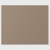 CHEX 14 BROWN-GIFT WRAPPING PAPIER (Vlak)