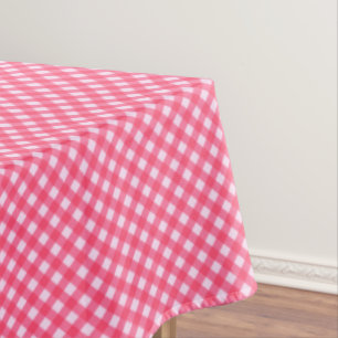 CHEX 1-PINK-KATOENTABLETTE 60x104in Tafelkleed