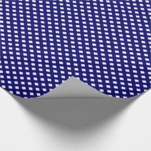 CHEX 4 DARK BLUE-GIFT WRAPPERPAPIER CADEAUPAPIER