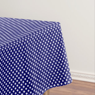 CHEX 4-DARK BLUE-KATOEN TABLETTE 52x70in Tafelkleed