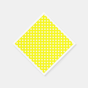 CHEX 8-YELLOW-PAPIERNAPKINS SERVETTEN