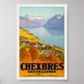Chexbres Poster vintage 1923 (Devant)