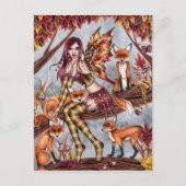 Cheyanna - Carte postale Fée Automne (Devant)