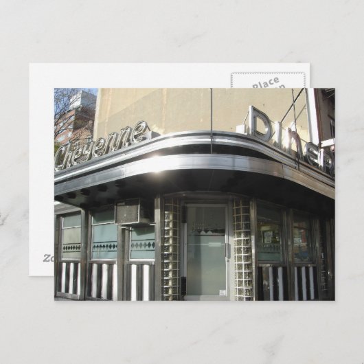 Cheyenne Diner Briefkaart (Voorkant / Achterkant)