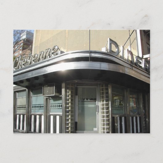 Cheyenne Diner Briefkaart (Voorkant)