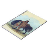 Cheyenne indiaanse krijger notitieboek (Linkerzijde)