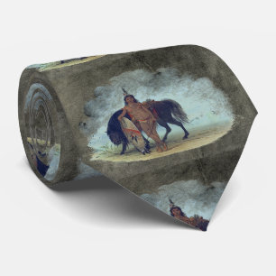 Cheyenne indiaanse krijger stropdas