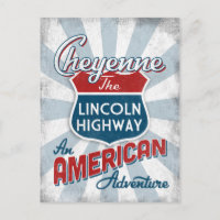 Cheyenne Lincoln Highway  America Wyoming