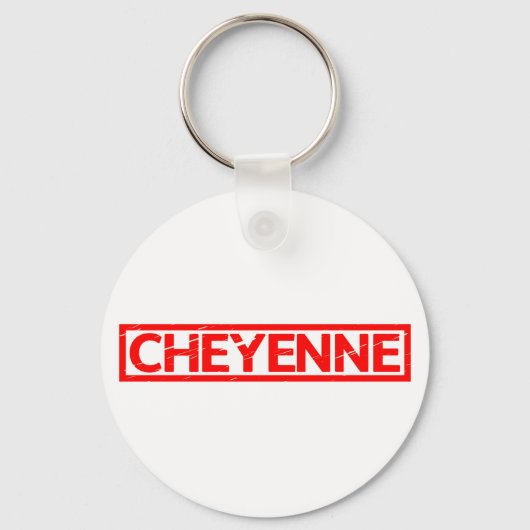 Cheyenne Stamp Sleutelhanger (Voorkant)