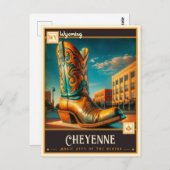 Cheyenne, Wyoming | Briefkaart (Voorkant / Achterkant)