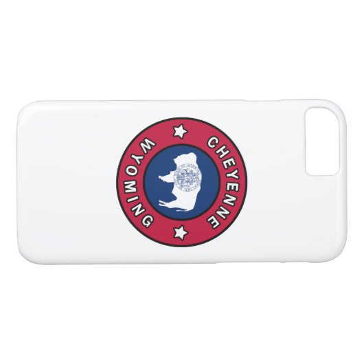 Cheyenne Wyoming Case-Mate iPhone Case (Achterkant (Horizontaal))