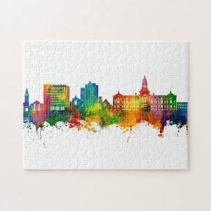 Cheyenne Wyoming Skyline Legpuzzel