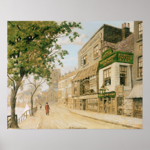 Cheyne Walk, Chelsea, 1857 Poster