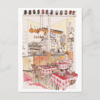 Chez Antoine, cartes postales Briefkaart