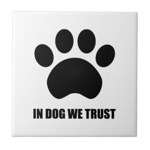 Chez le chien nous faisons confiance au carreau de