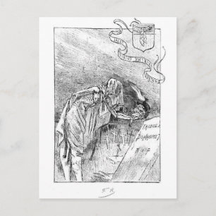 Chez les Passants Carte postale vintage