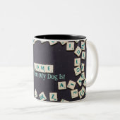 Chez Moi Où Est Mon Chien - Mug (Devant droit)