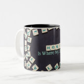Chez Moi Où Est Mon Chien - Mug (Devant gauche)