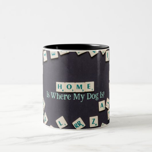 Chez Moi Où Est Mon Chien - Mug (Centre)