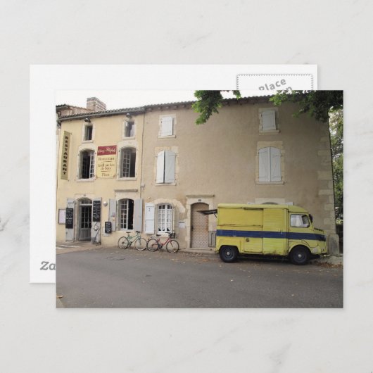 Chez Stephs Briefkaart (Voorkant / Achterkant)