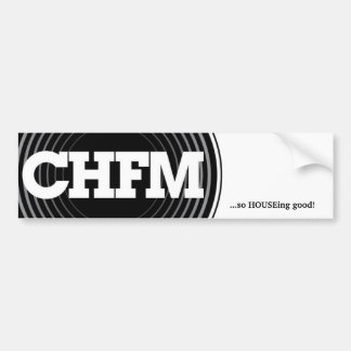 CHFM Bumpersticker2 ...Dus het huis is goed! Bumpersticker