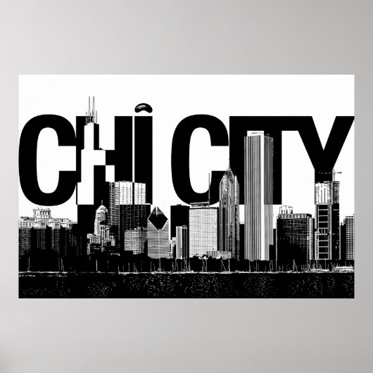 CHI CITY 1 Poster (Voorkant)