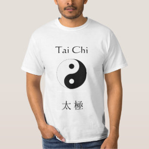 Chi de Tai et T-shirt de Yin Yang