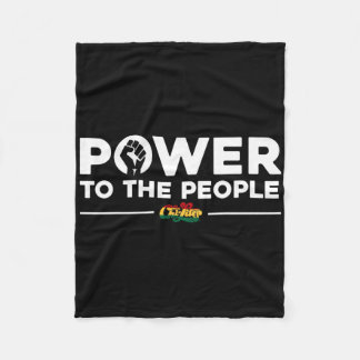 Chi-lites - Macht aan het volk (juneteenth-editie) Fleece Deken