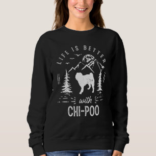 Chi Poo Life Beter mama papa Dog Trui