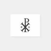 Chi Rho Christelijk symbool Post-it® Notes (Voorkant)