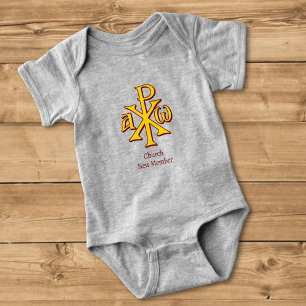 Chi Rho Christogram Romper