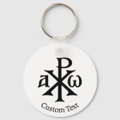 Chi Rho Christogram Sleutelhanger (Voorkant)