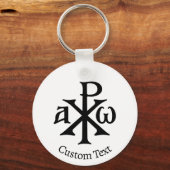 Chi Rho Christogram Sleutelhanger (Voorkant)