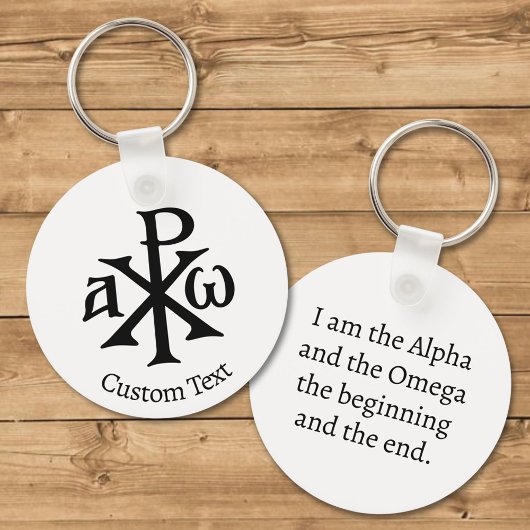 Chi Rho Christogram Sleutelhanger