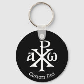 Chi Rho Christogram Sleutelhanger (Voorkant)