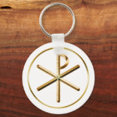 Chi-Rho-gloed Sleutelhanger (Voorkant)