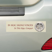 Chi Rho Sign Bumpersticker (Op auto)