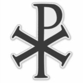 Chi Rho Sticker (Voorkant)